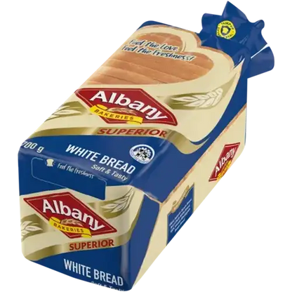 Albany Superior White Bread 700g